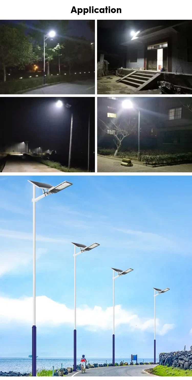 solar sensor street lamp