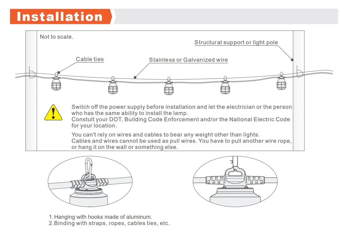 string lights installment string lights installment