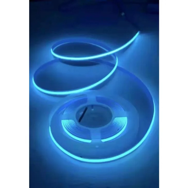 5m COB LED Strip Light Blue