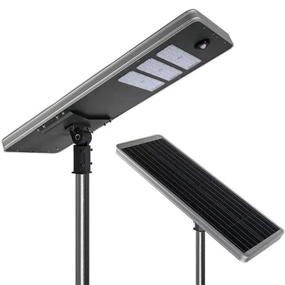 Lampione stradale solare LED integrato da 120 W