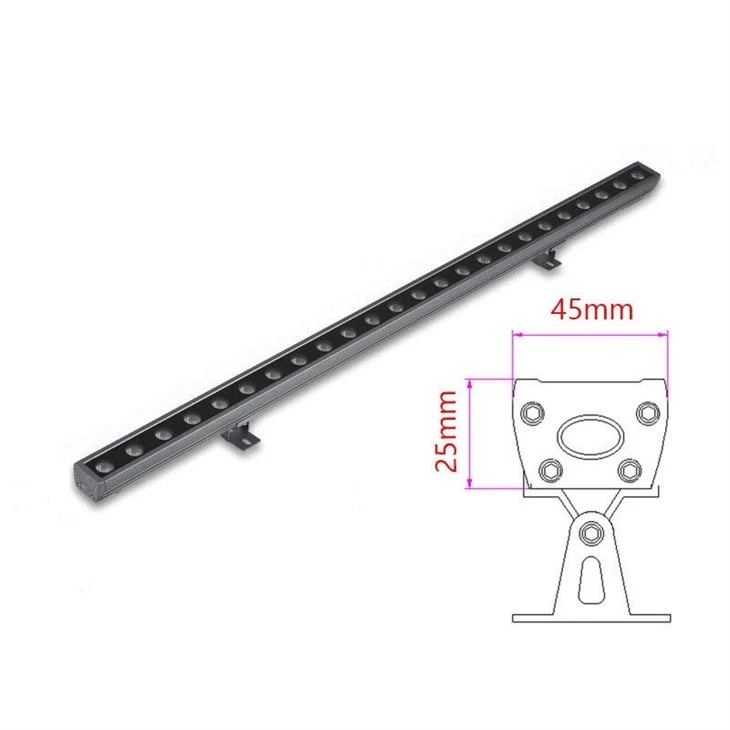 Aluminum IP67 Wall Washer RGB Linear Light best