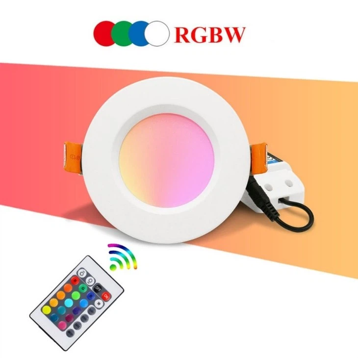 rgbw led downlights