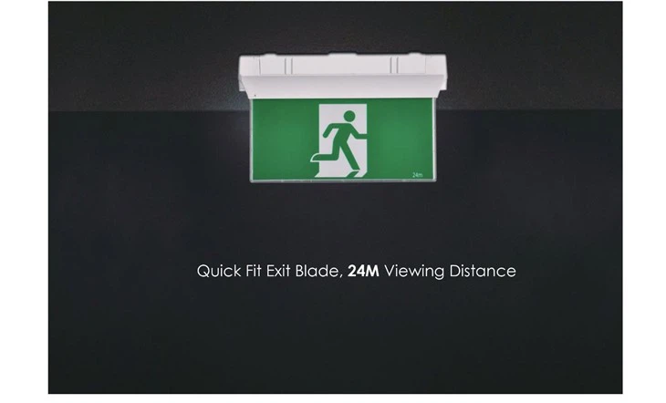 Exit Sign With Emergency Light
