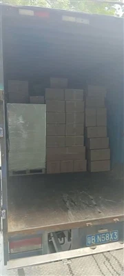 4550 pezzi di pannello LED rotondo spediscono in Germania oggi