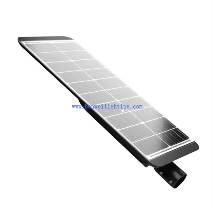 solar induction powered panel street lights 4