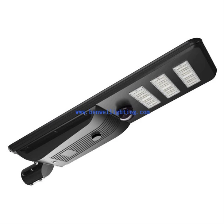 solar induction powered panel street lights