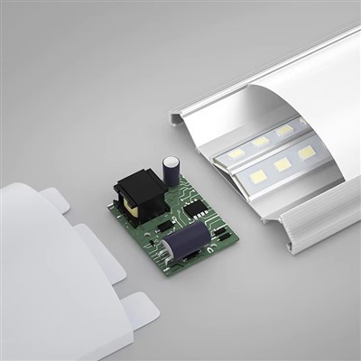 Luce a stecca LED 110-277V 10W 3300K
