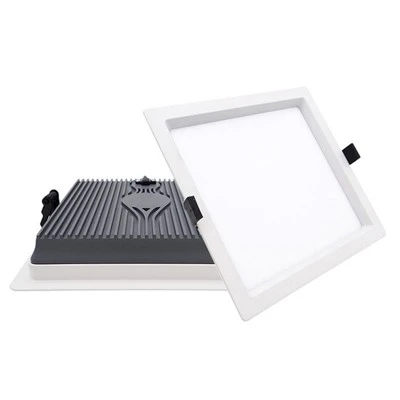 4 Faretti LED da incasso quadrati