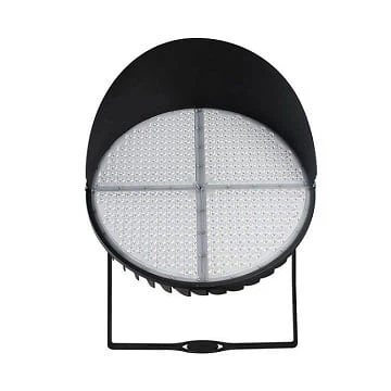 Illuminazione da stadio con proiettore a LED anti-riflesso