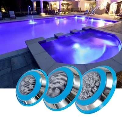 Lampade subacquee per piscina in acciaio inossidabile RBGW