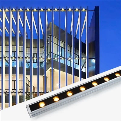 Lampada da parete a rondella 100cm